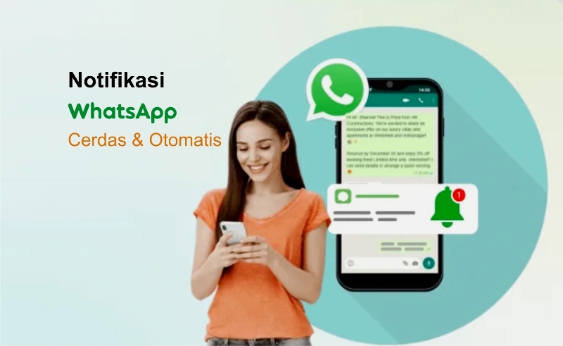 Fitur Unggulan: Notifikasi WhatsApp Cerdas & Otomatis