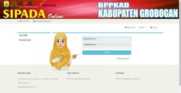 Begini Cara Dapatkan QRIS SPPT SIPADA