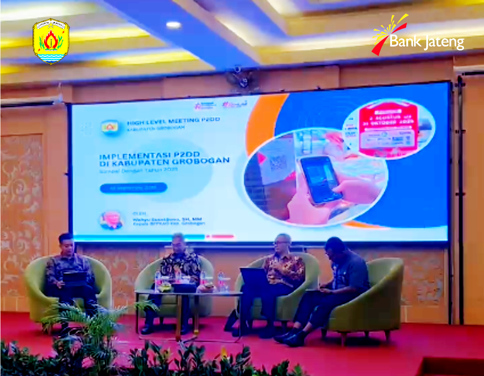 Percepatan Digitalisasi (Transaksi Belanja Non-Tunai), Pemkab Grobogan Gandeng Bank Jateng