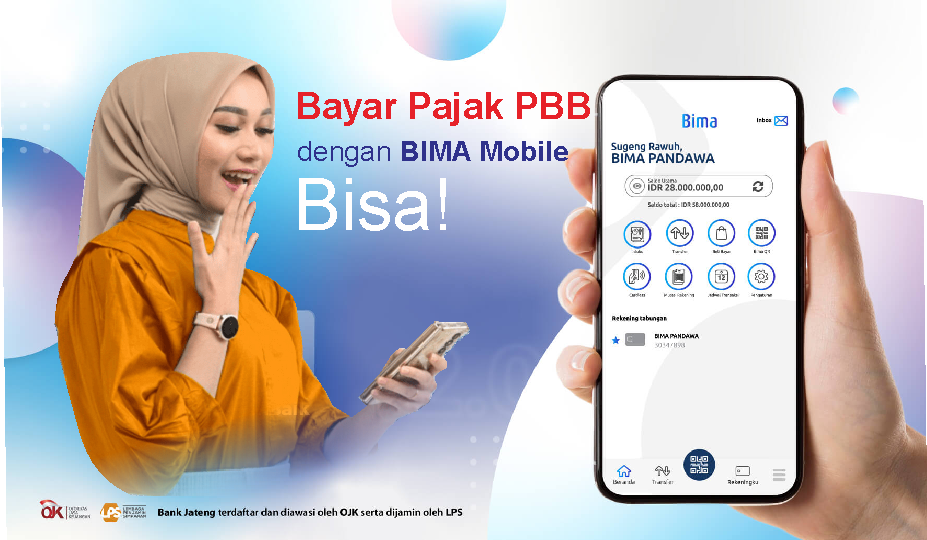 Bayar Pajak PBB dengan BIMA Mobile, Bisa!
